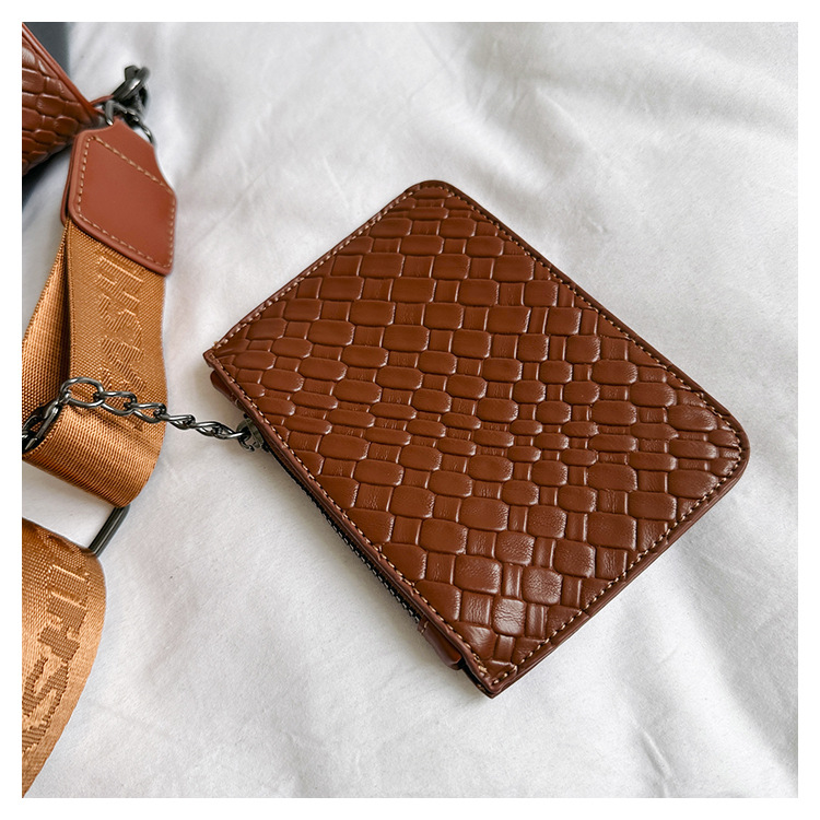 Women's Pu Leather Solid Color Streetwear Oval Zipper Shoulder Bag Box Bag display picture 12