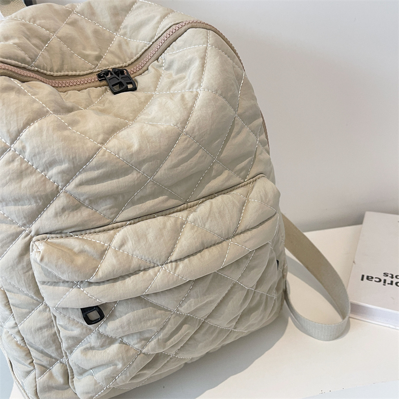 One Size Solid Color Daily Women's Backpack display picture 4