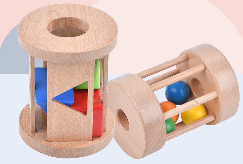 Building Toys Baby(0-2years) Geometric Wood Toys display picture 10
