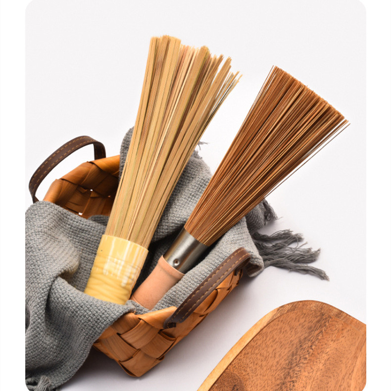 Casual Solid Color Bamboo Cleaning Brush 1 Piece display picture 5