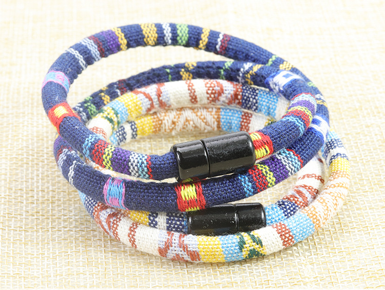 Ethnic Style Multicolor Mixed Materials Unisex Bracelets display picture 2