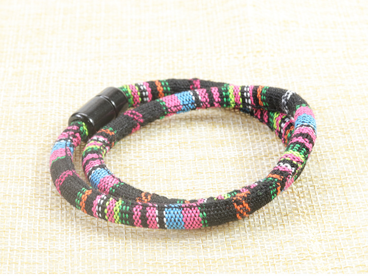 Ethnic Style Multicolor Mixed Materials Unisex Bracelets display picture 3