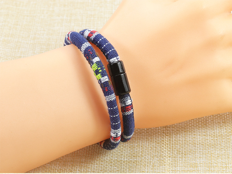 Ethnic Style Multicolor Mixed Materials Unisex Bracelets display picture 5