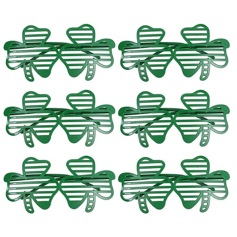 St. Patrick Cartoon Style Shamrock Plastic Holiday Party Colored Ribbons Photography Props Decorative Props display picture 4