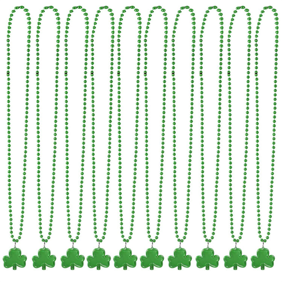St. Patrick Cartoon Style Shamrock Plastic Holiday Party Colored Ribbons Photography Props Decorative Props display picture 6
