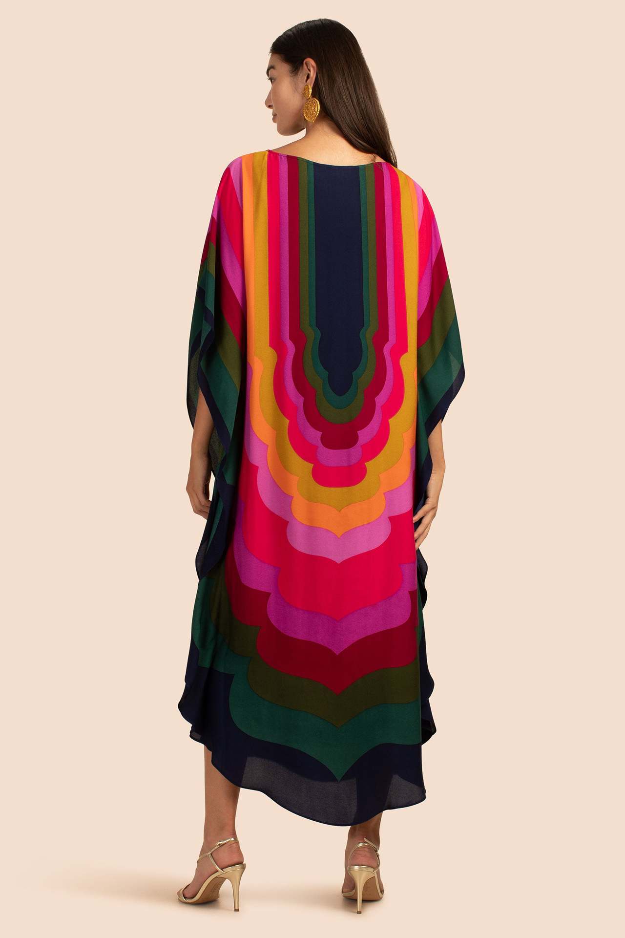 Femmes Bloc De Couleur Plage Cover Ups display picture 11