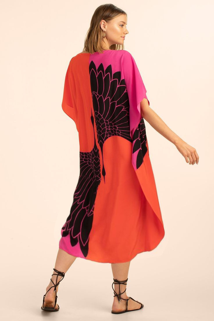 Women's Color Block Beach Cover Ups display picture 26