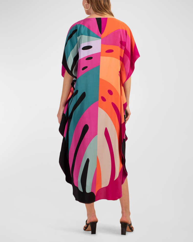 Women's Color Block Beach Cover Ups display picture 31