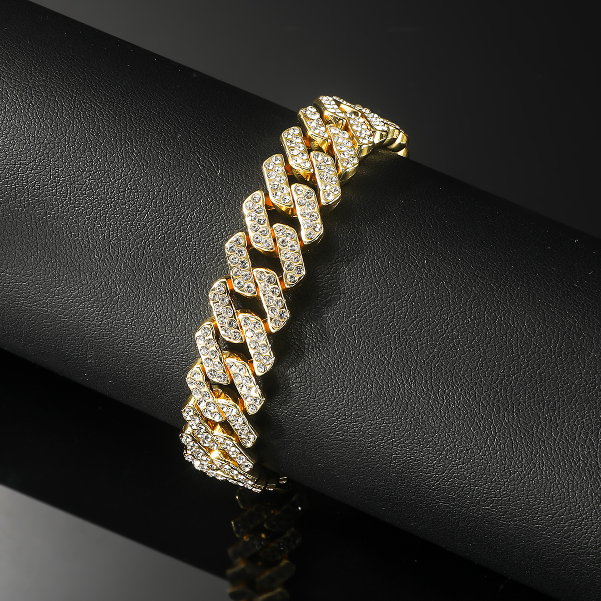 Punk Simple Style Geometric Alloy Plating Chain Unisex Bracelets display picture 2
