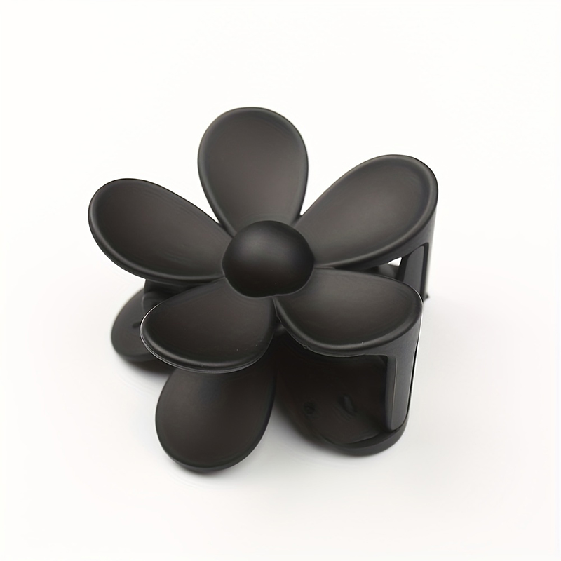 French Style Simple Style Flower Plastic Hair Claws display picture 4
