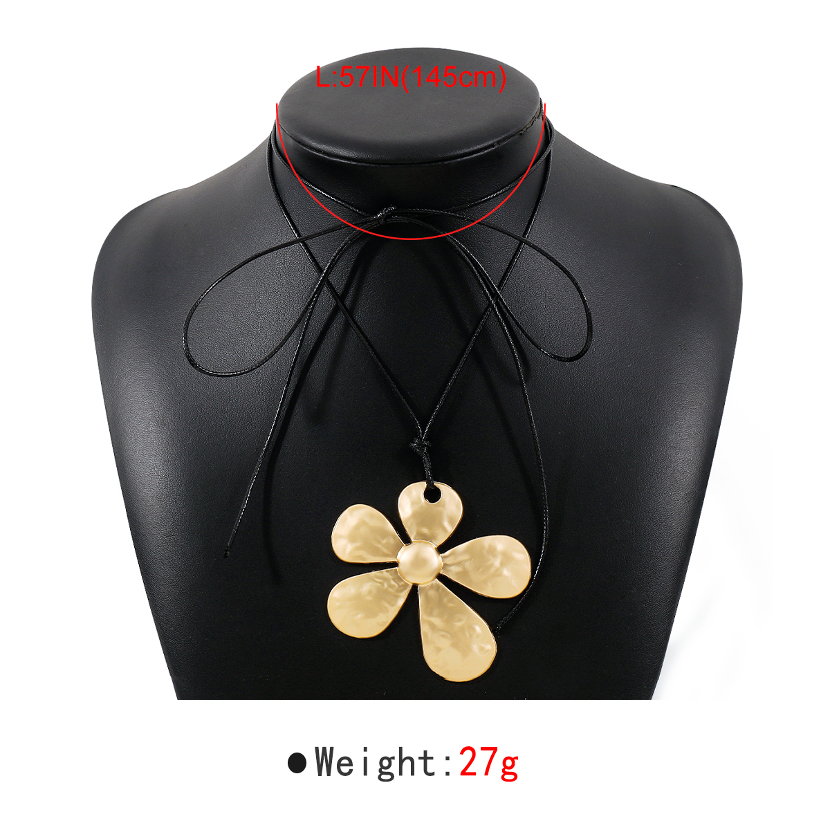 Übertrieben Moderner Stil Einfacher Stil Herzform Blume Legierung Großhandel Halskette Mit Anhänger display picture 4