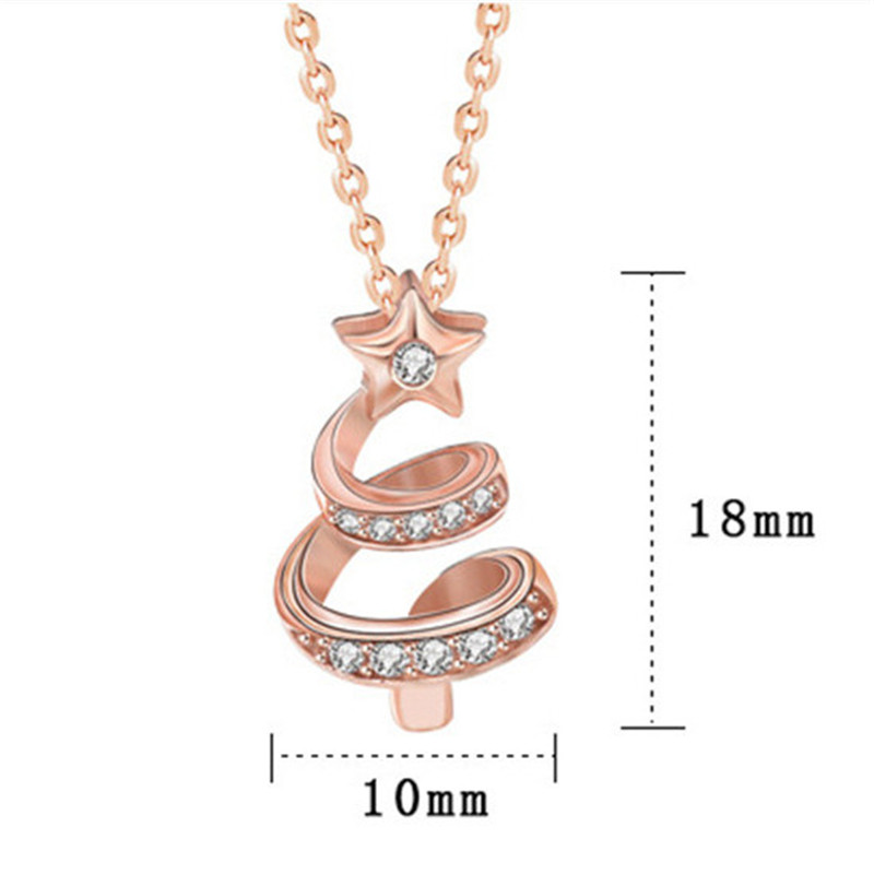 Fairy Style Conch Heart Shape Rose Gold Plated Gold Plated Silver Plated Artificial Diamond Rhinestones Alloy Wholesale Pendant Necklace display picture 2