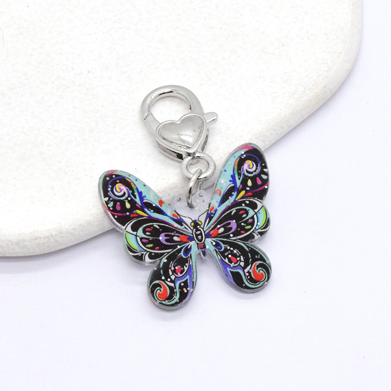 Cute Simple Style Butterfly Arylic Keychain display picture 10