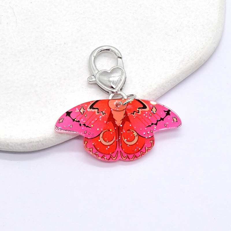 Cute Simple Style Butterfly Arylic Keychain display picture 6