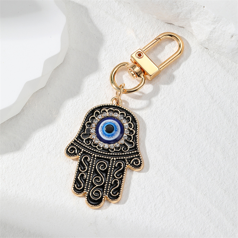 Simple Style Devil's Eye Alloy Keychain display picture 7