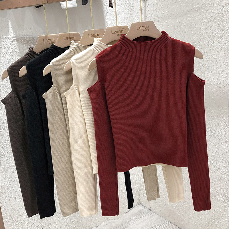 Women's Sweater Long Sleeve Sweaters & Cardigans Hollow Out Casual Solid Color display picture 1