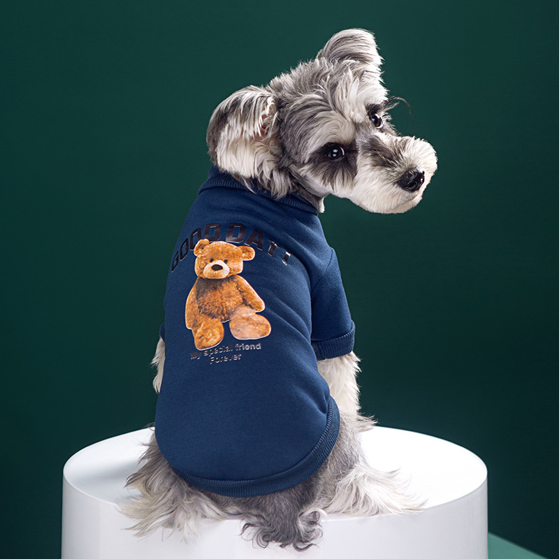 Cartoon Style Cute Polyester Bear Pet Clothing display picture 4