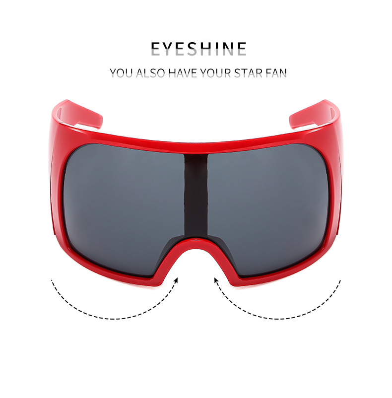 Simple Style Classic Style Color Block Pc Square Mountain Style Biker Full Frame Sports Sunglasses display picture 1