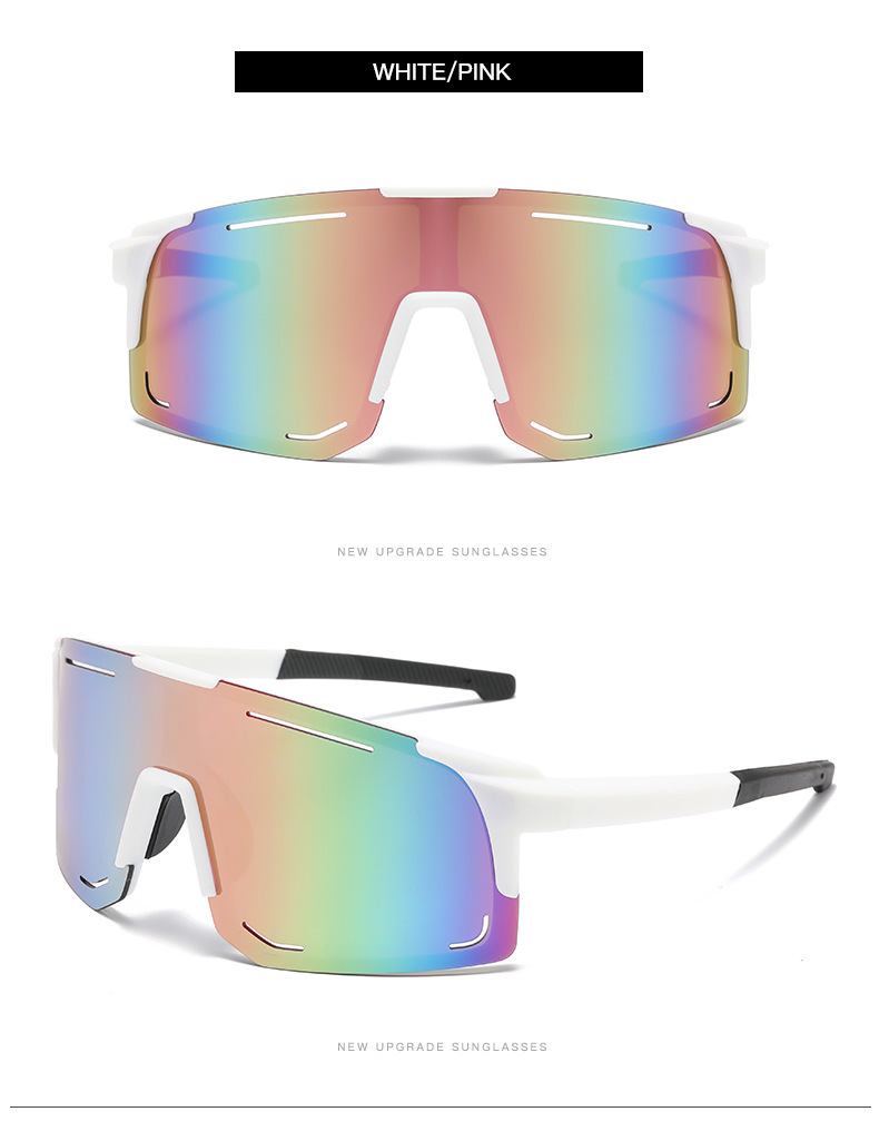 Simple Style Commute Color Block Pc Special-shaped Mirror Full Frame Women's Sunglasses display picture 4