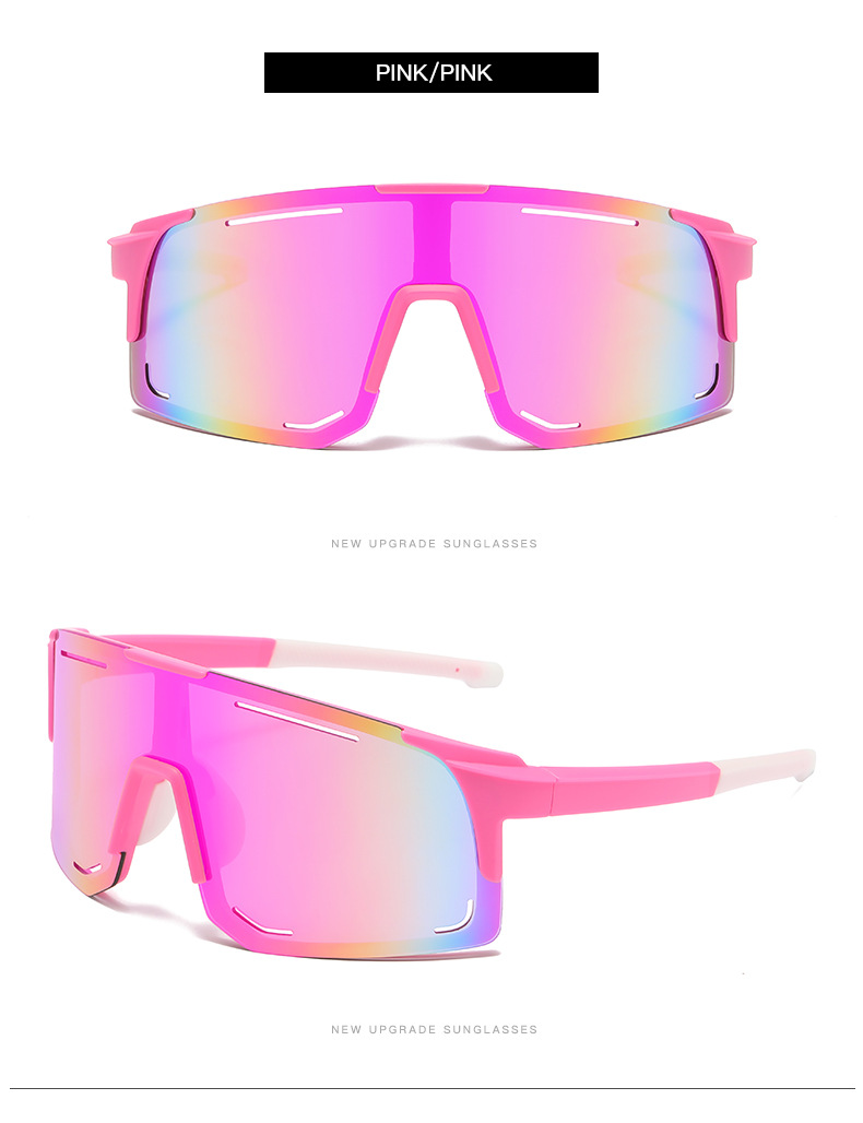 Simple Style Commute Color Block Pc Special-shaped Mirror Full Frame Women's Sunglasses display picture 5