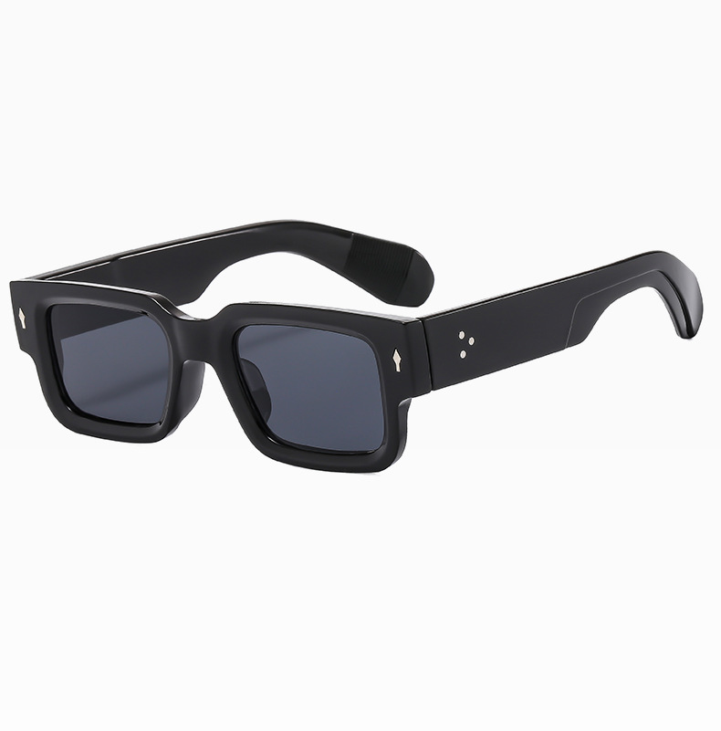 Einfacher Stil Klassischer Stil Pendeln Farbblock Pc Quadrat Vollbild Männer Sonnenbrille display picture 1