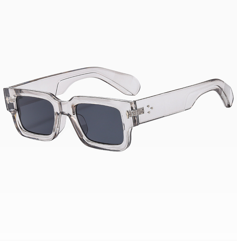 Einfacher Stil Klassischer Stil Pendeln Farbblock Pc Quadrat Vollbild Männer Sonnenbrille display picture 3