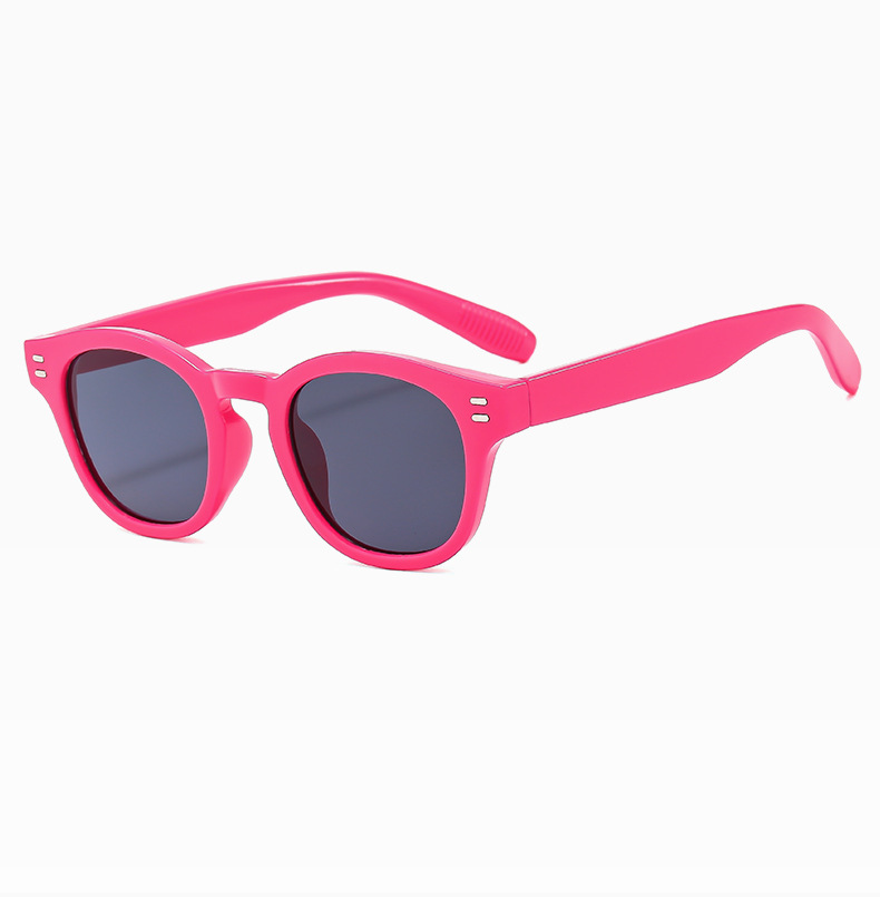 Classic Style Roman Style Commute Color Block Ac Oval Frame Full Frame Women's Sunglasses display picture 2