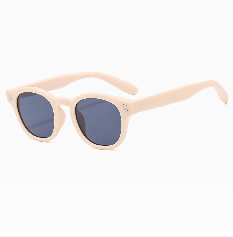 Classic Style Roman Style Commute Color Block Ac Oval Frame Full Frame Women's Sunglasses display picture 3