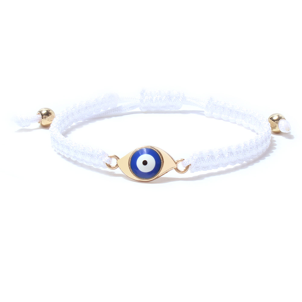 Style Simple Commuer Traverser Forme De Cœur Œil Chiffon Tricot Unisexe Bracelets display picture 7