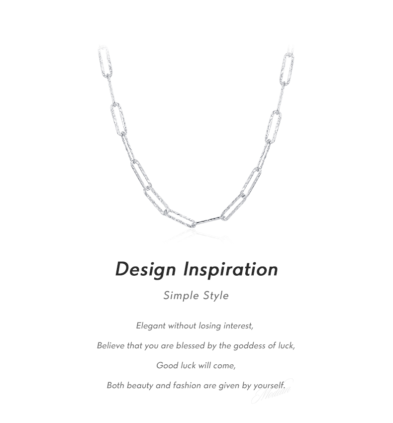 Ig Style Simple Style Geometric Solid Color Sterling Silver Plating Rhodium Plated Necklace display picture 2