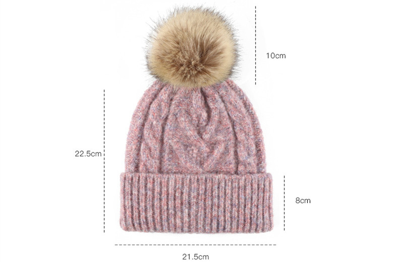 Unisex Simple Style Solid Color Eaveless Wool Cap display picture 8