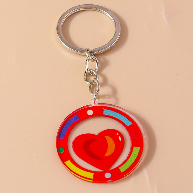 Romantic Heart Shape Zinc Alloy Valentine's Day Keychain display picture 7