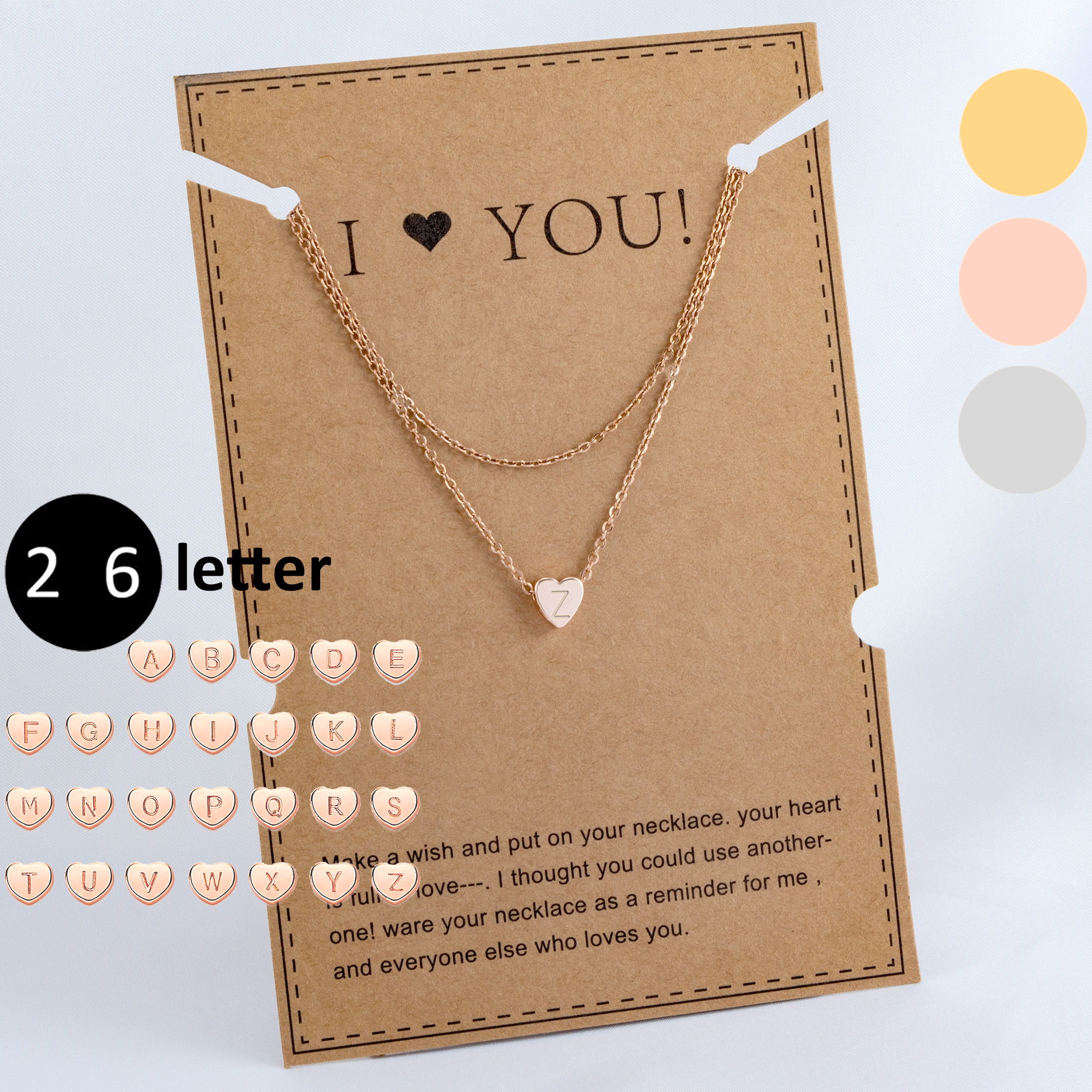 Wholesale Simple Style Commute Heart Shape Stainless Steel Copper Plating 18K Gold Plated Rose Gold Plated White Gold Plated Pendant Necklace display picture 18