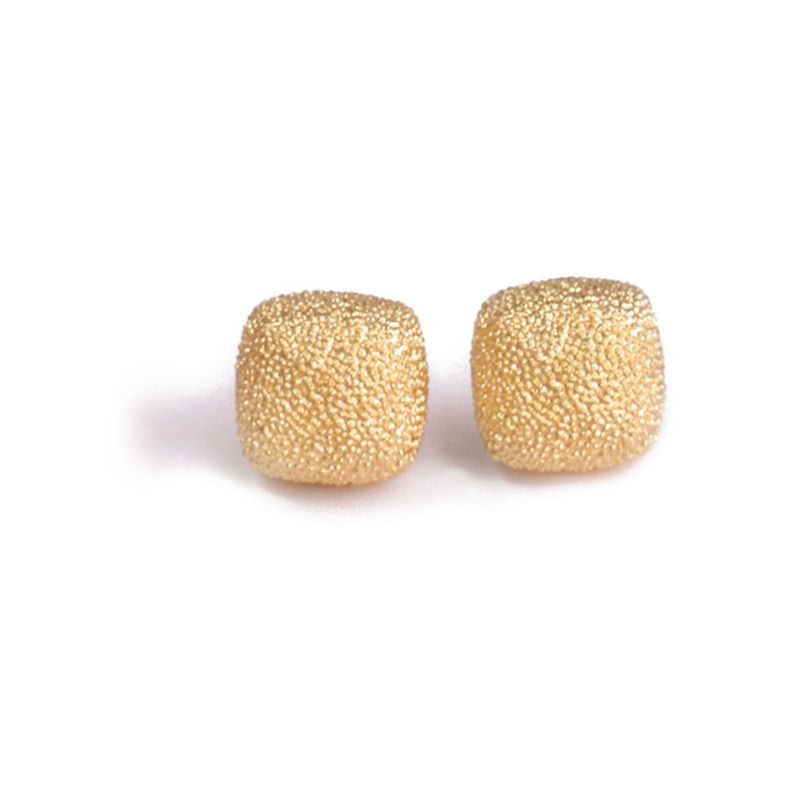 1 Pair Luxurious Commute C Shape Moon Plating Copper 18k Gold Plated Silver Plated Ear Studs display picture 2