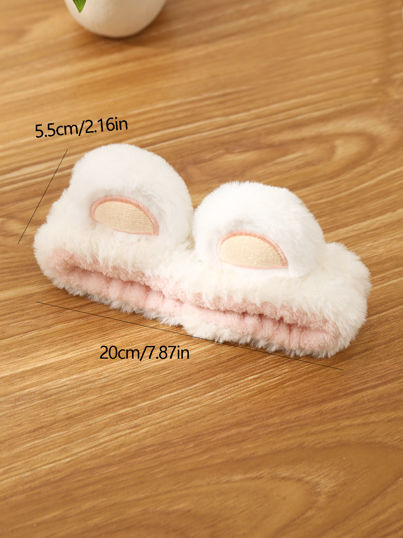 Women's Casual Solid Color Plush Hair Band display picture 16