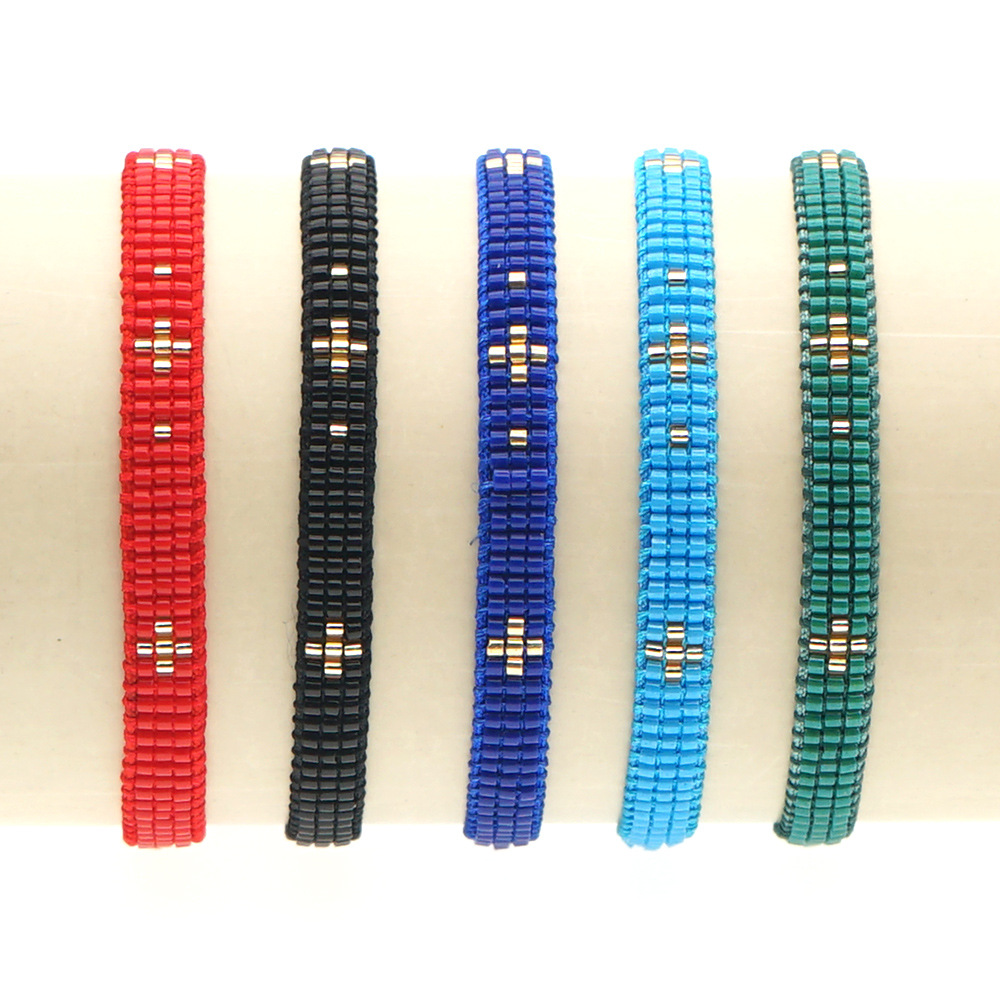 Ropa De Calle Cruzar Vidrio Vidrio Soga Mujeres Unisexo Pulsera display picture 1