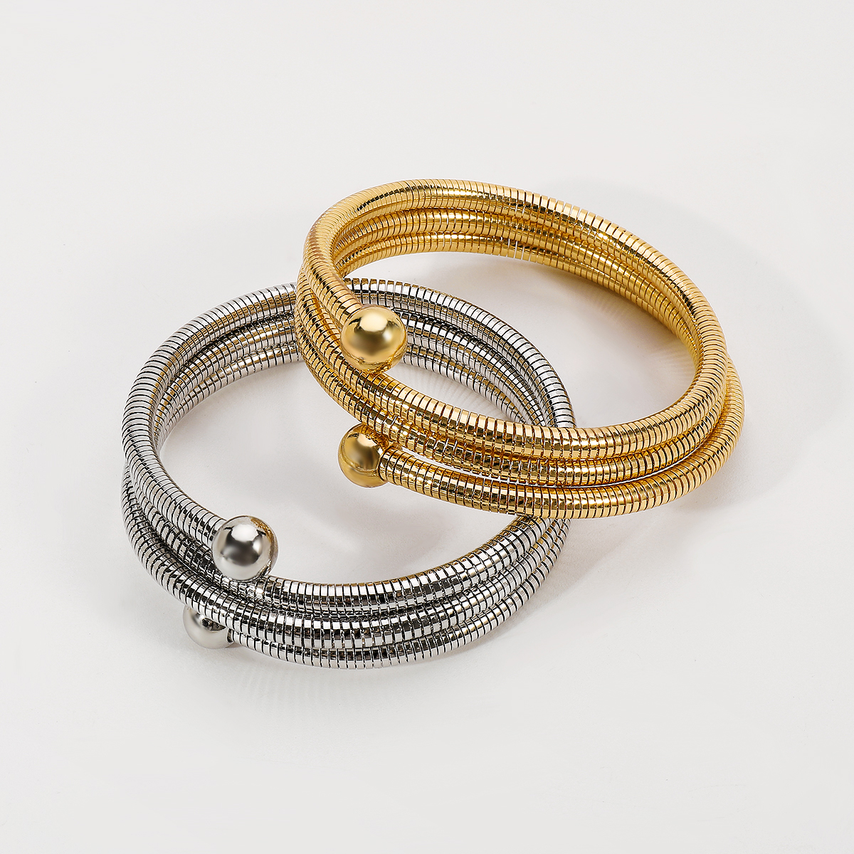 Moderner Stil Einfacher Stil Einfarbig Legierung Frau Armbänder Ohrringe Halskette display picture 12
