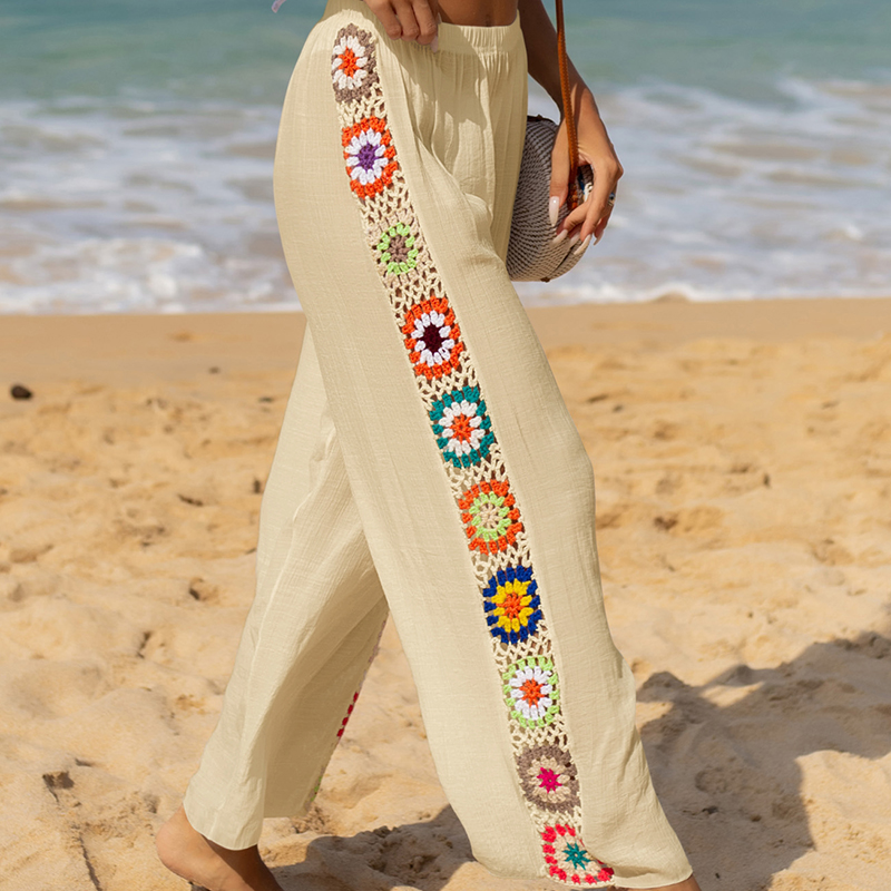 امرأة شاطئ بحر غير رسمي عطلة هندسي مكتمل الطول بأمتصاص السراويل display picture 6