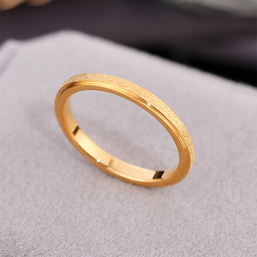 Simple Style Geometric Stainless Steel Rings display picture 4