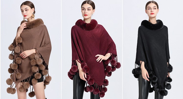Women's Simple Style Solid Color Imitation Cashmere Polyester Tassel Shawl display picture 18