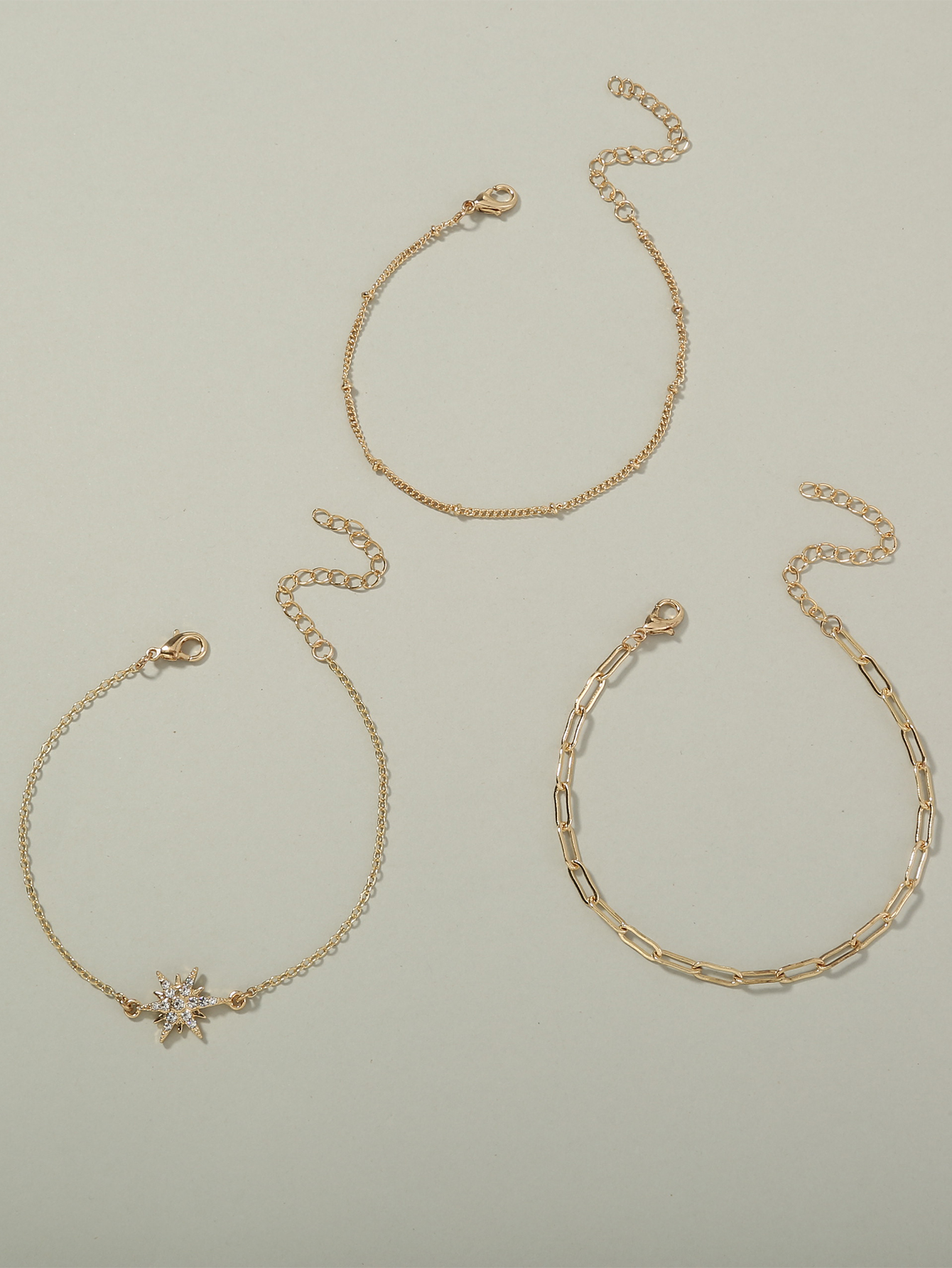 Classic Style Geometric Snake Copper Asymmetrical Zircon Bracelets display picture 1