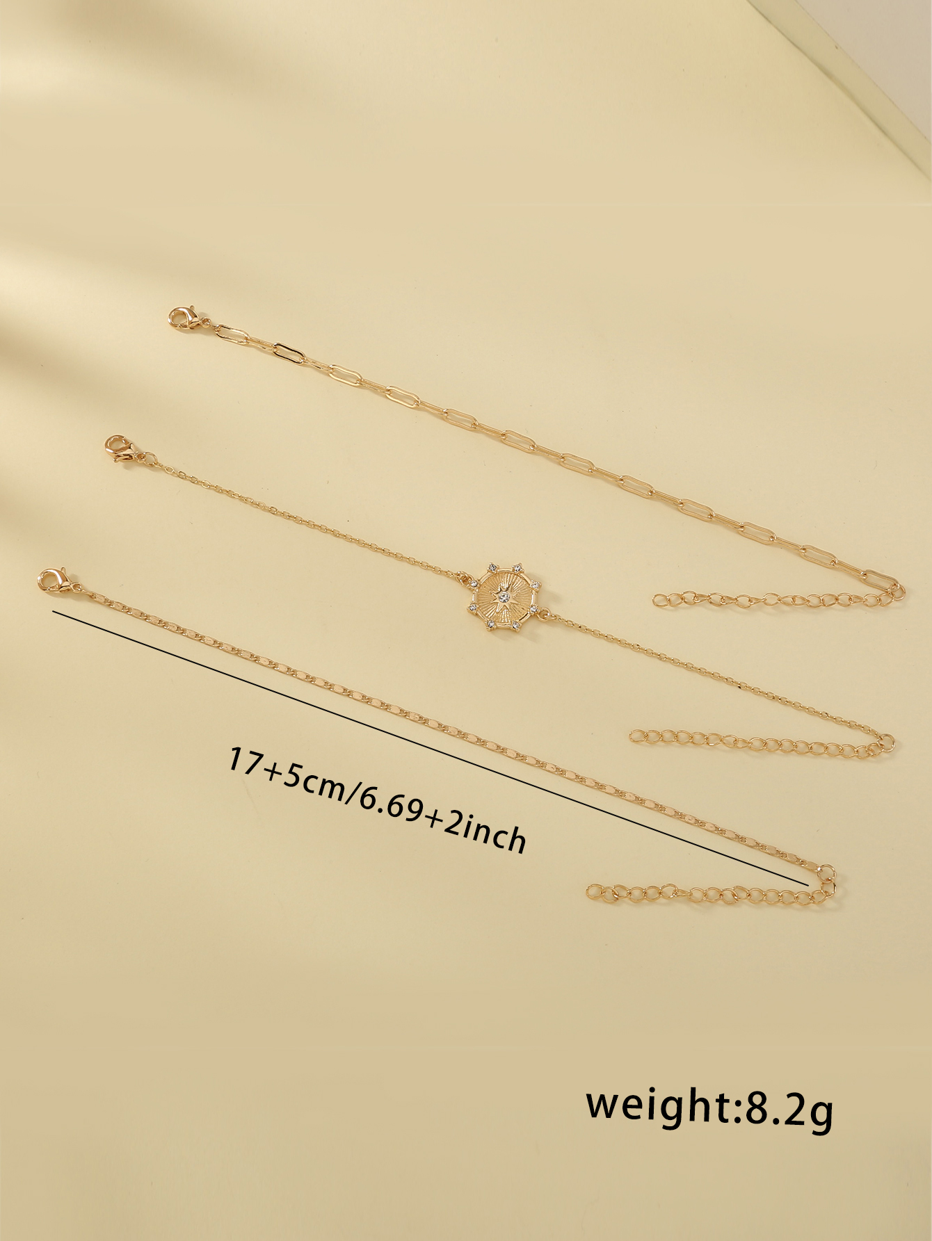 Classic Style Geometric Snake Copper Asymmetrical Zircon Bracelets display picture 6