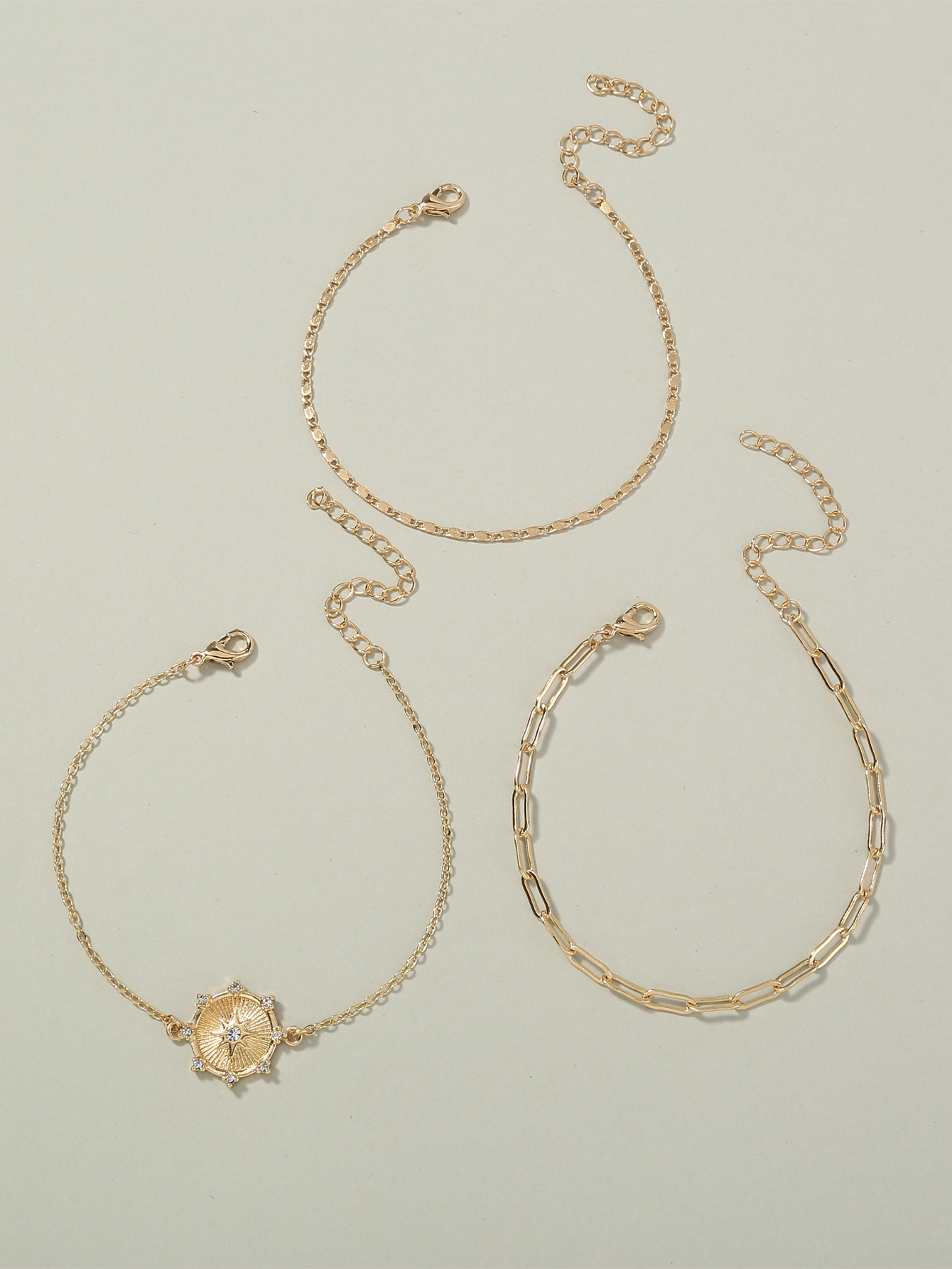 Classic Style Geometric Snake Copper Asymmetrical Zircon Bracelets display picture 8