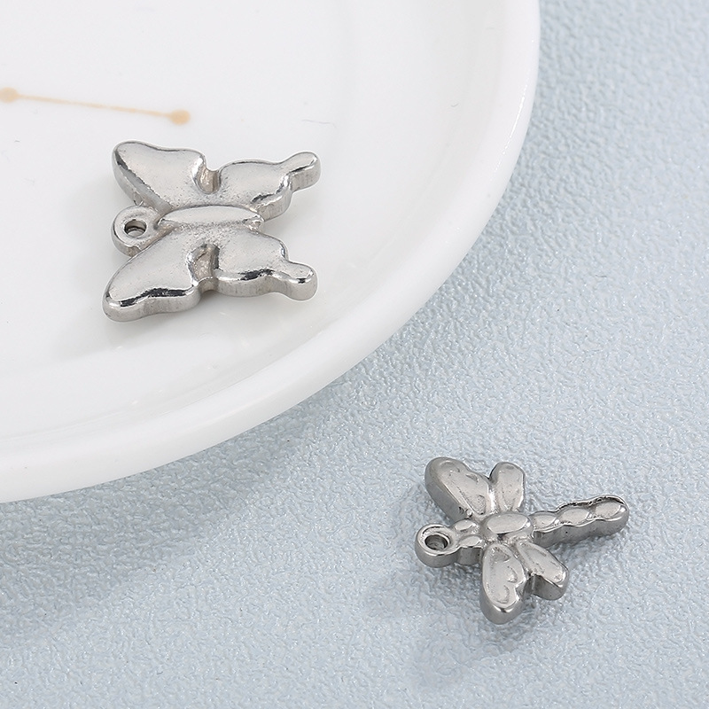Simple Style Dragonfly Butterfly Stainless Steel Jewelry Accessories display picture 2