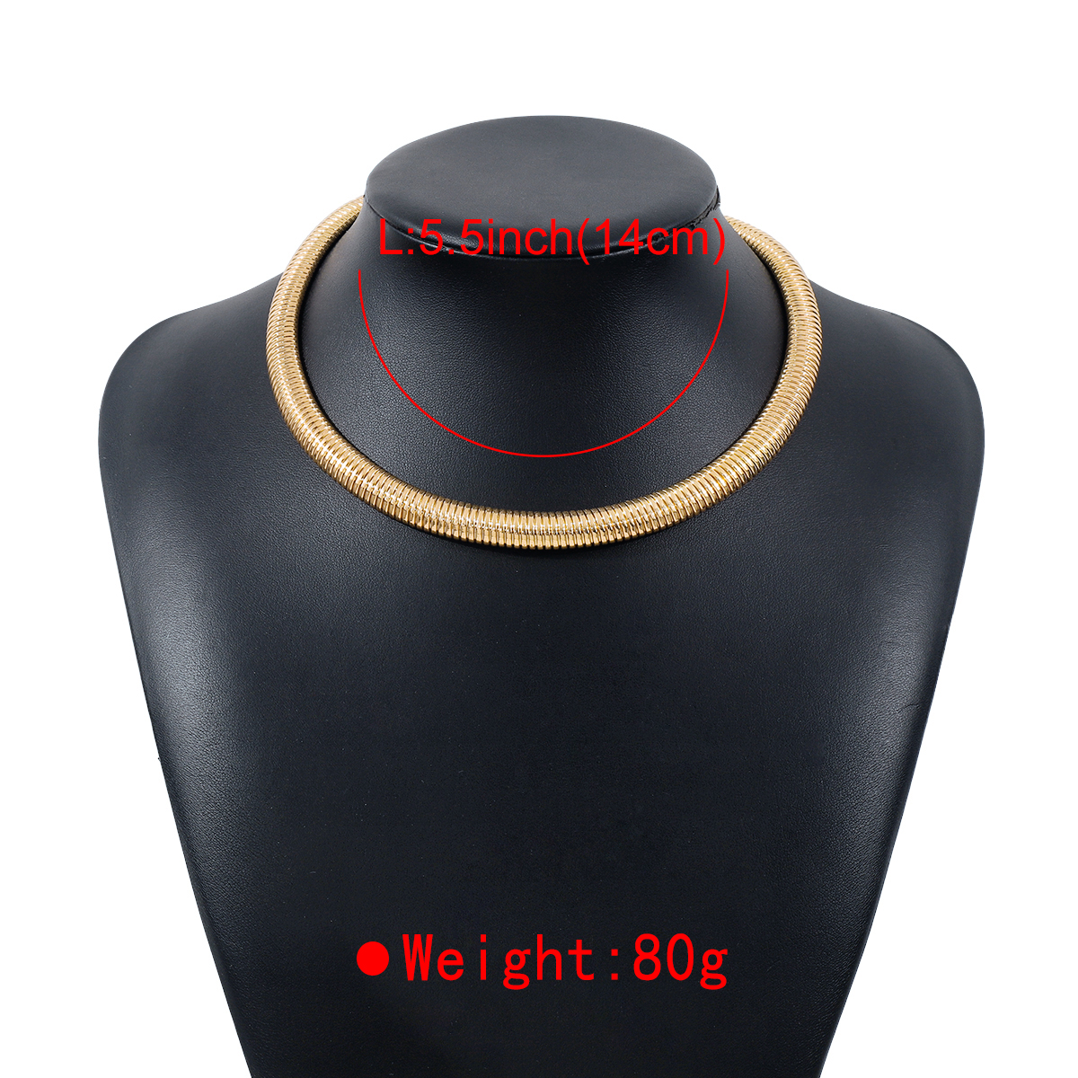 Simple Style Solid Color Alloy Wholesale Choker display picture 6