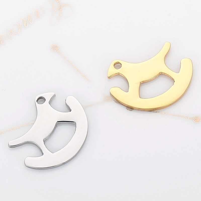 Simple Style Dog Stainless Steel Plating Jewelry Accessories display picture 1