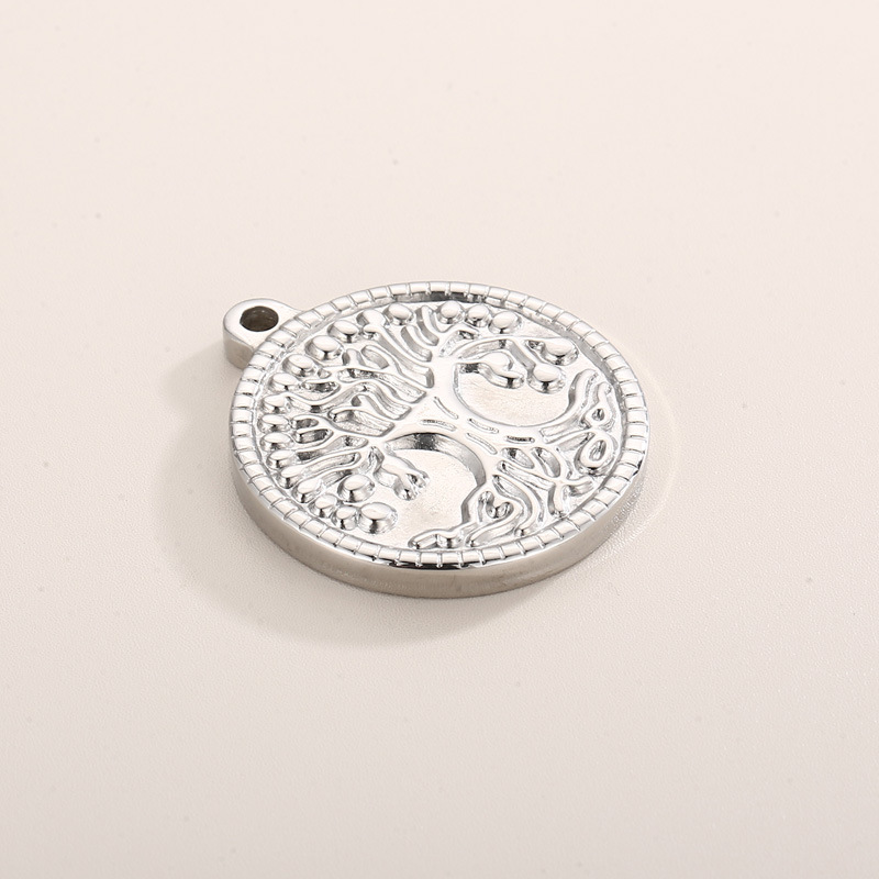 Classic Style Life Tree Stainless Steel Plating Jewelry Accessories display picture 7