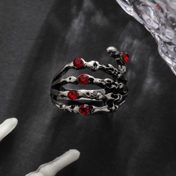 Punk Hand Alloy Plating Unisex Rings display picture 3