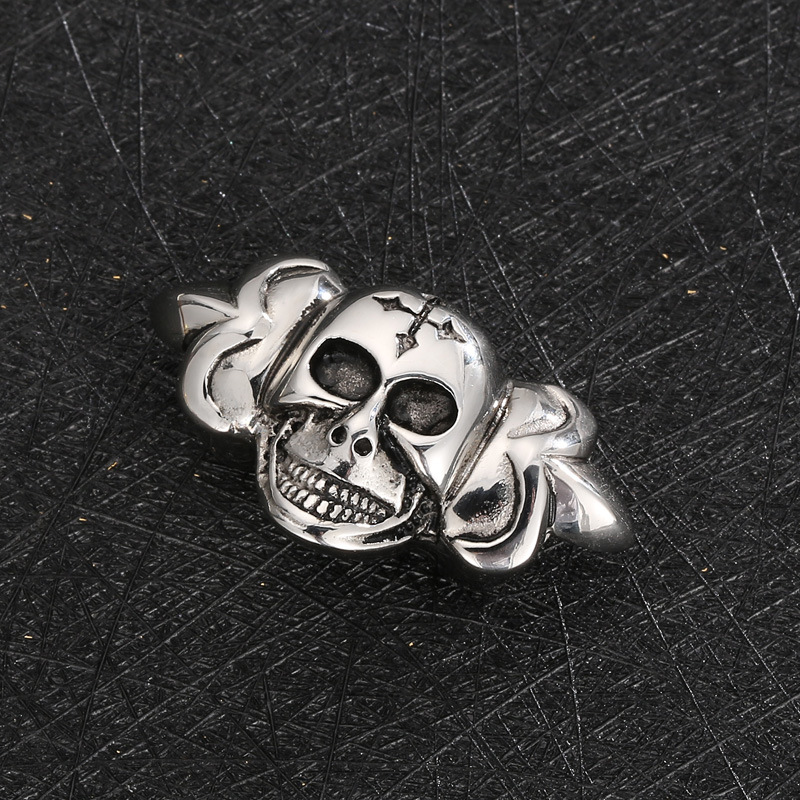 Punk Skull Stainless Steel Jewelry Accessories display picture 5