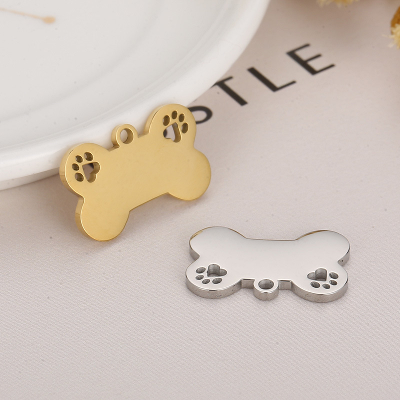 1 Piece Stainless Steel 18K Gold Plated Cartoon display picture 4